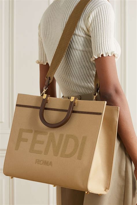 fendi sunshine medium tote|fendi sunshine shopper tote.